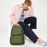 Padded Double Dark Grass Eastpak 4N24484Backpacks