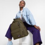 Padded Pak'r Army Olive Eastpak 4N24497Backpacks - Image 6