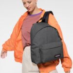 Padded Pak'r Black Denim Eastpak 4N244100Backpacks
