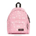 Padded Pak'r Flower Shine Pink Eastpak 4N244141Backpacks