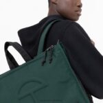 Telfar Shopper M Green Eastpak 4N244284Shoulder Bags - Image 10
