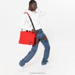 Telfar Shopper M Red Eastpak 4N244283Shoulder Bags - Image 9